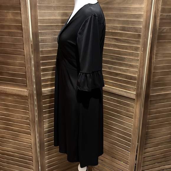 Ann Taylor Loft black dress size 6P - Picture 3 of 8